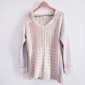 Vintage Havana Knit Hoodie